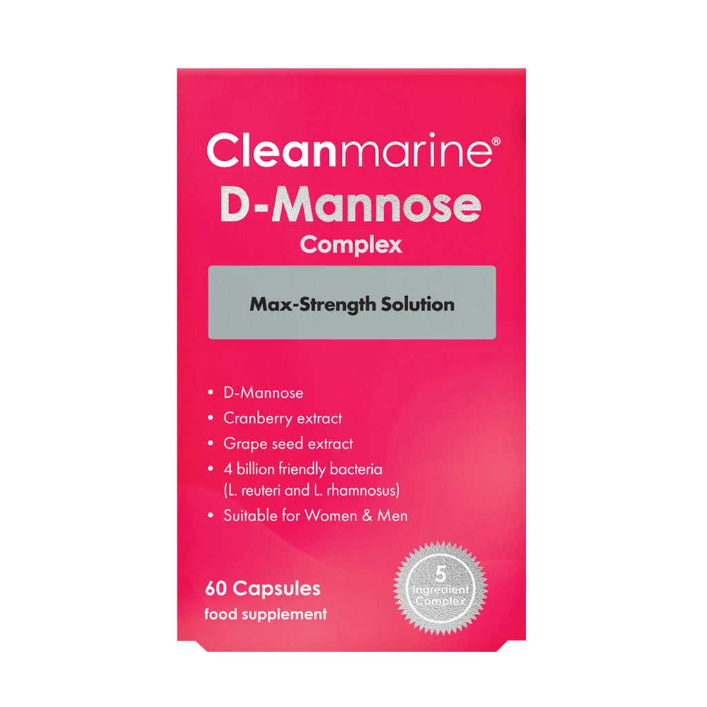Cleanmarine D-Mannose Complex - 60 Capsules