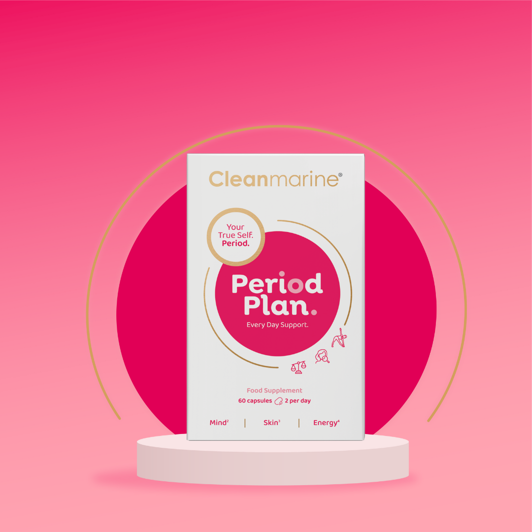 Period plan with a pink background